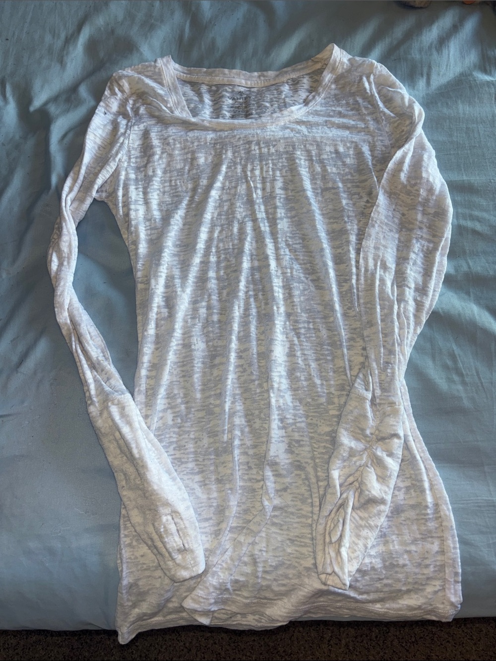 See-through Long Sleeve Women's Tee